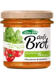 Allos Pasta kremowa z pomidorami cherry i bazyli� bezglutenowa 140 g Bio