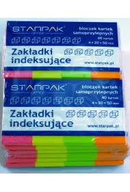 Starpak Zak�adka indeksuj�ca 20 x 50 mm