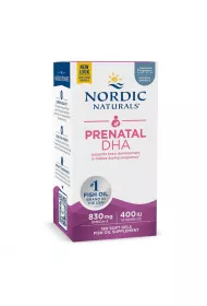 Nordic Naturals Prenatal DHA 830 mg Unflavored - suplement diety 180 kaps.
