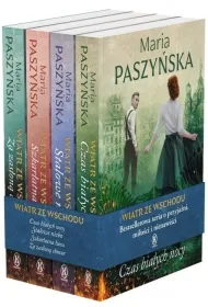 Pakiet: Wiatr ze wschodu. Czas bia�ych nocy, Stalowe niebo, Szkar�atna �una, Za zas�on� chmur. Tom 1