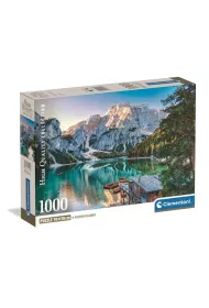 Puzzle 1000 el. Emerald Lake Braies Clementoni
