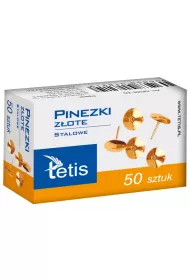 Tetis Pinezki GP095-AO z�ote 50 szt.