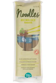 Terrasana Makaron ry�owy razowy z wakame bezglutenowy 250 g Bio
