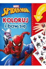 Koloruj i baw si�. 30 tatua�y. Marvel Spider-Man