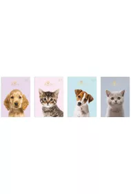 Interdruk Zeszyt A5 Puppy Sign kratka 16 kartek 20 szt.