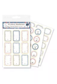 Interdruk Etykiety kuchenne Colour 97 szt.