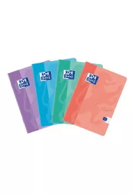 Oxford Zeszyt A5 Touch Pastel kratka 60 kartek 5 szt.