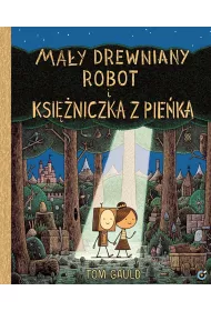 May drewniany robot i ksiniczka z pieka