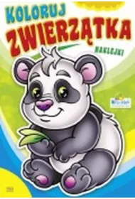 Kolorowanka. Koloruj zwierz�tka Panda B-5 16str