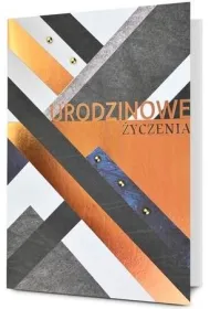 Karnet okazjonalny B6 z kopert� Urodziny M�czyzna PAN DRAGON  HM200-3453