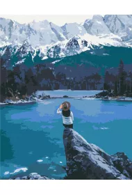 Twoje Hobby Malowanie po numerach - Podr�nik po Norwegii 40x50cm