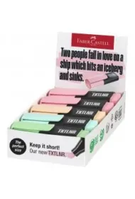 Faber-Castell Minidisplay zakre�lacz mini txtlnr kol. pastelowe zestaw a 10 szt.