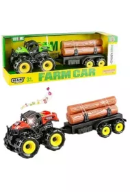 Quad z przyczep� ze �wiat�em i d�wi�kiem 34cm mix Icom Polska