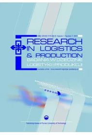 eBook Research in Logistics & Production - Badania w dziedzinie logistyki i produkcji, Vol. 1, No. 1, 2011 pdf