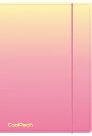 Coolpack Gradient Peach Teczka na gumk� A4 Gradient Peach