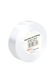 Brewis Wst��ka satynowa bia�a 25mm x 32m
