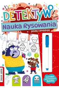 Detektyw. Nauka rysowania. Pisz� i zmazuj�