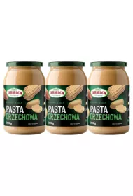 Targroch Pasta orzechowa Zestaw 3 x 900 g