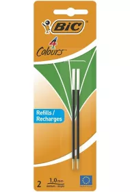 Bic Wkad do dugopisw 4 Colours zielony 2 szt.
