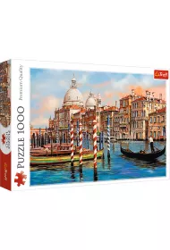 Puzzle 1000 el. Popo�udnie w Wenecji, Canal Grande Trefl