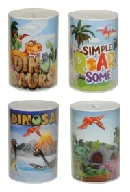 Skarbonka z motywem dinozaur�w MIX Swede