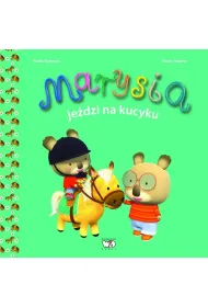 Marysia je�dzi na kucyku