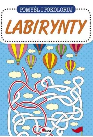 Pomy�l i pokoloruj labirynty