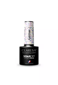 Claresa Soak Off UV/LED Glitter lakier hybrydowy 2 5 g