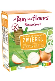 Le Pain Des Fleurs Pieczywo chrupkie cebulowe 150 g Bio