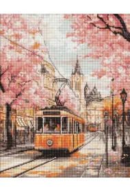 Ideyka Diamentowa mozaika - R�owa trasa 40x50cm