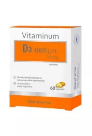 Starpharma Vitaminum D3 4000 j.m. Strong Suplement diety 60 kaps.