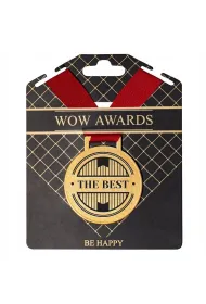 Be-Happy Gifts Medal prezentowy z napisem The best