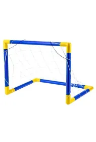 Zestaw sportowy bramka + pi�ka +pompka LeanToys