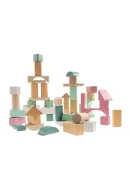 Klocki drewniane Soft Neutrals Wooden Blocks 60el