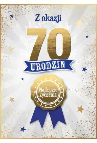 Armin Style KARNET URODZINY 70 B6 Z KOP AS GM-1299 FOL