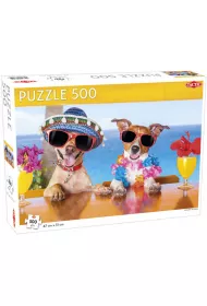 Puzzle 500 el. Animals. Holiday Hounds Tactic