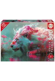 Puzzle 500 el. Kr�l zwierz�t Educa