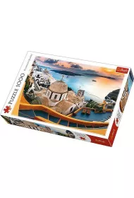 Puzzle 1000 el. Bajkowe Santorini Trefl