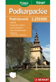 Podkarpackie (podr�ownik) - mapa turystyczna