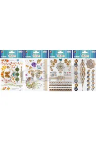 Tatua�e do cia�a TAT-6775 rozm. 14,5x19,5cm, mix wzor�w Aliga