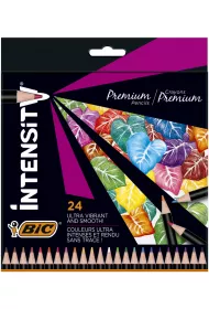 Bic Kredki o��wkowe Intensity Premium w pude�ku 24 szt.