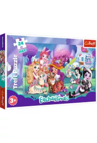 Puzzle maxi 24 el. Wesoy wiat Enchantimals Trefl