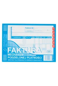 Michalczyk i Prokop Druk Faktura VAT mechanizm podzielonej p�atno�ci A4