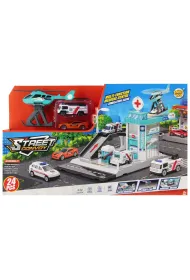Parking Pogotowie z akcesoriami metalowy 571414 Mega Creative