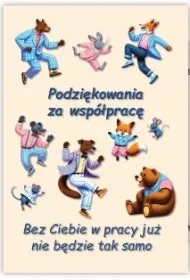 Trend Kartka okoliczno�ciowa Podzi�kowania za wsp�prac�