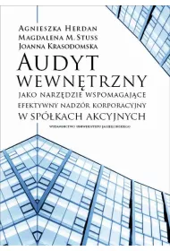 eBook Audyt wewntrzny  jako narzdzie wspomagajce efektywny nadzr korporacyjny pdf