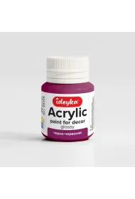 Ideyka Farba akrylowa Czer� i czerwie� 20ml