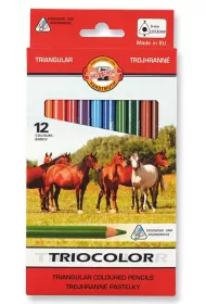 Koh-I-Noor Kredki Triocolor 3142 12 szt.