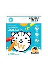 CzuCzu Duuugie rysowanki Chwytam kredk Zwierzta 18mies.+