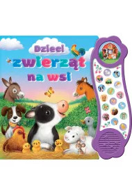 Dzieci zwierzt na wsi
